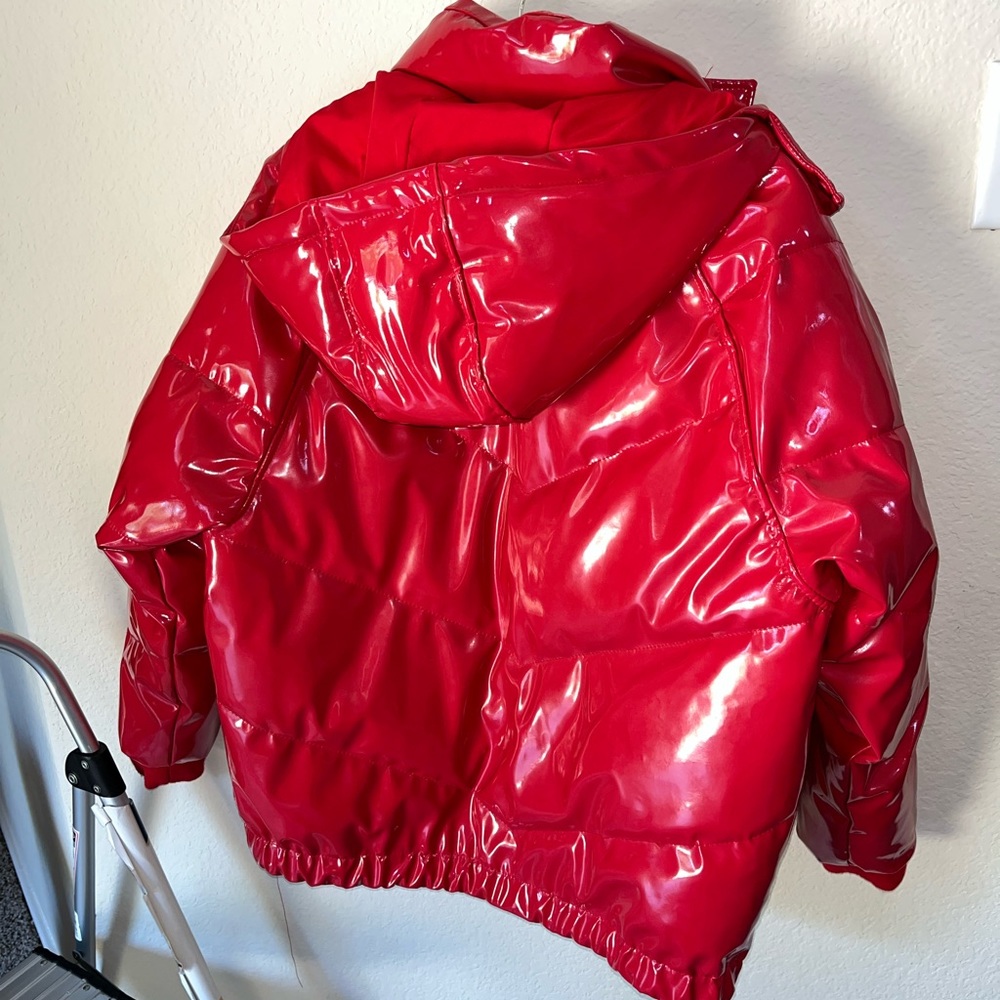 Red bubble coat - Picture 2 of 2